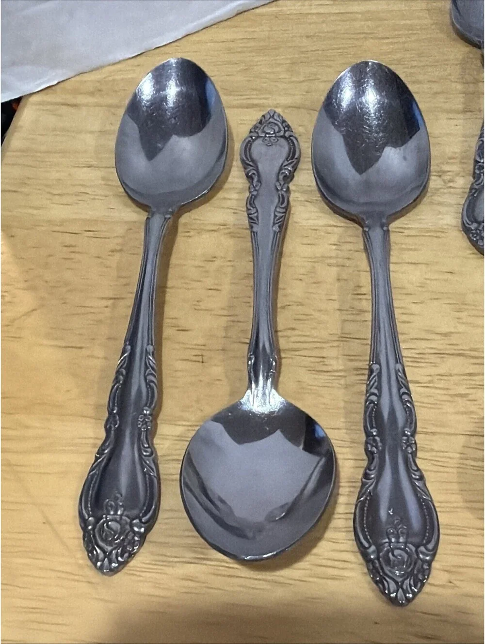 Oneida Northland Silver MALMAISON Old South Stainless Silverware Flatware Spoons